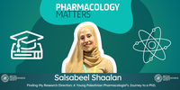 Finding My Research Direction: A Young Palestinian Pharmacologist’s Journey to a PhD.
